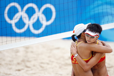 Hot Women beach volleyball