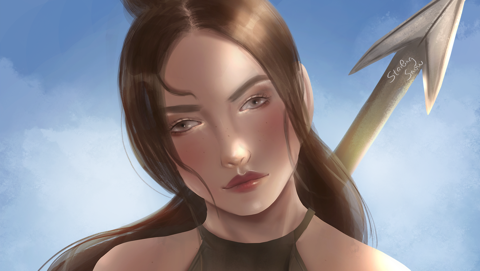 Face Off - Digital Painting Art