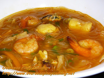 Seafood Sotanghon Soup