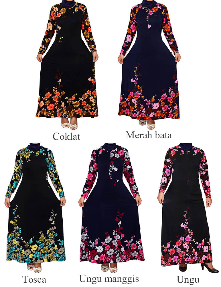 gambar baju gamis muslimah paling laris