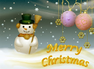 Snowman Christmas Greeting Card