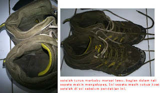 sepatu gunung snta