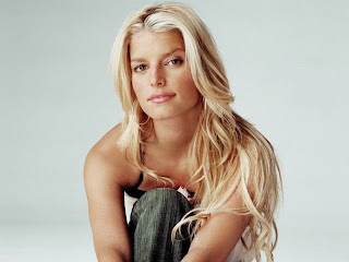 American television and film actress Jessica Simpson