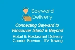 Sayward Delivery Banner Ad