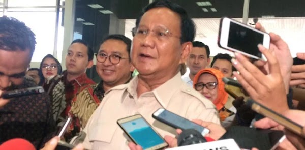 Prabowo Bilang Nyapres Bukan Haus Kekuasaan