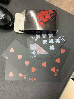 Black Card – Waterproof – Black Red Cards