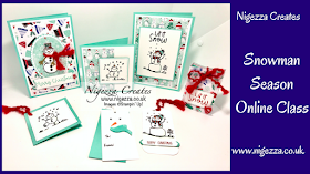 Nigezza creates with stampin up snowman online class