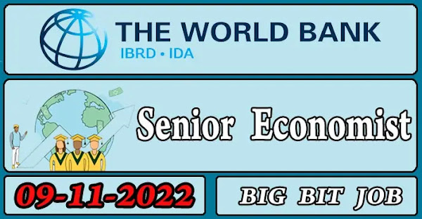 Senior Economist – World Bank Group Sri Lanka