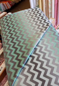 Ombre Chevron fabric at The Fabric Mill