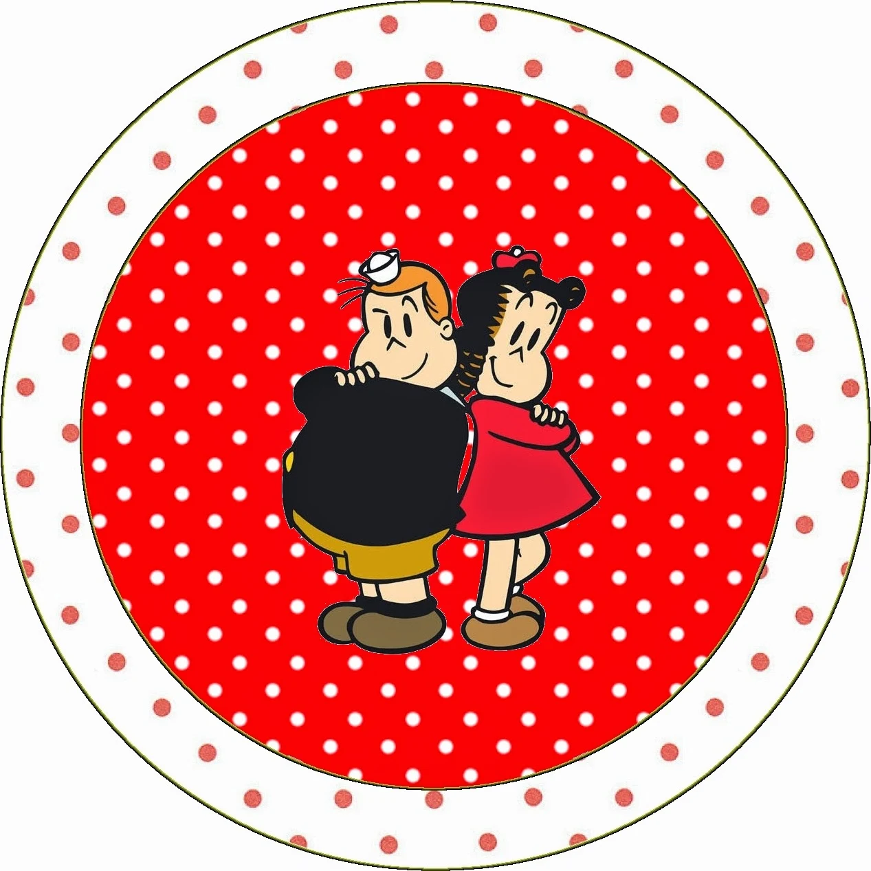 The Little Lulu Show Toppers or Free Printable Candy Bar Labels.