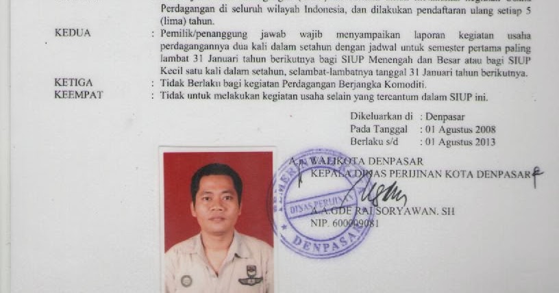 RIZFAR'S BLOG: Regulasi dan Pendirian Usaha CV, Bentuk 