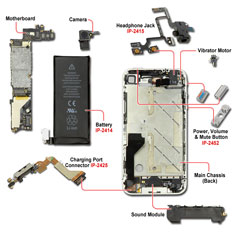 4s iphone of parts diagram All Diagrams 4S All iPhone Mobiles: Schematics About