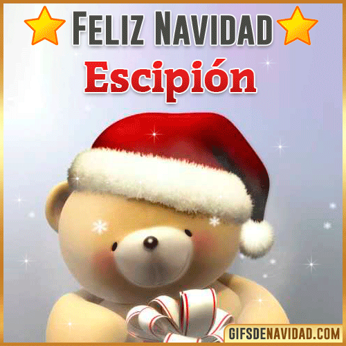 Feliz Navidad Escipión