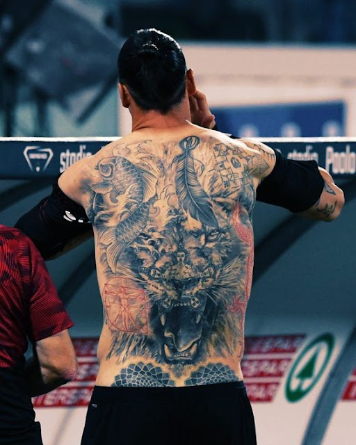 Zlatan-Ibrahimovic-lion-full-back-tattoo