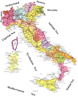 Italia Mappa Regionale