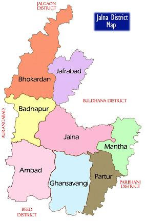 Jalna District Map