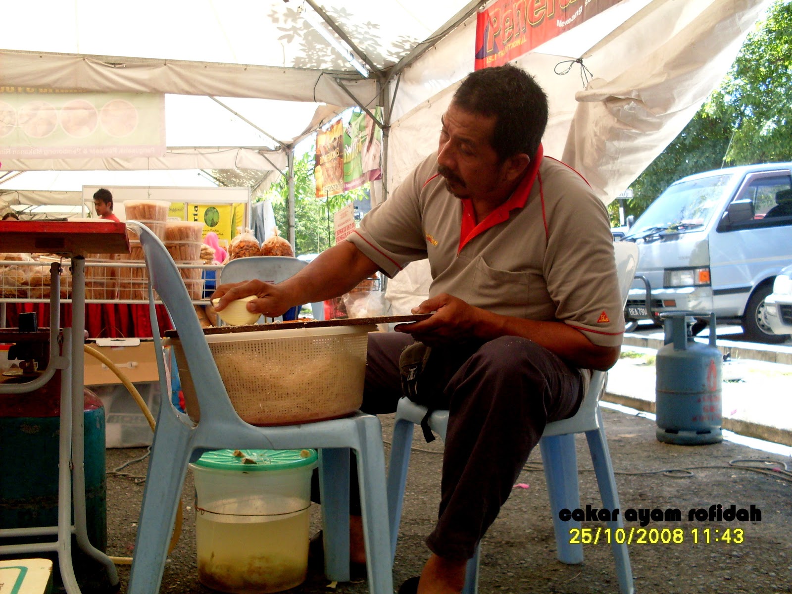 Produk Makanan Malaysia: Cakar Ayam daripada ubi keledek