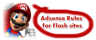 Adsense on flash sites
