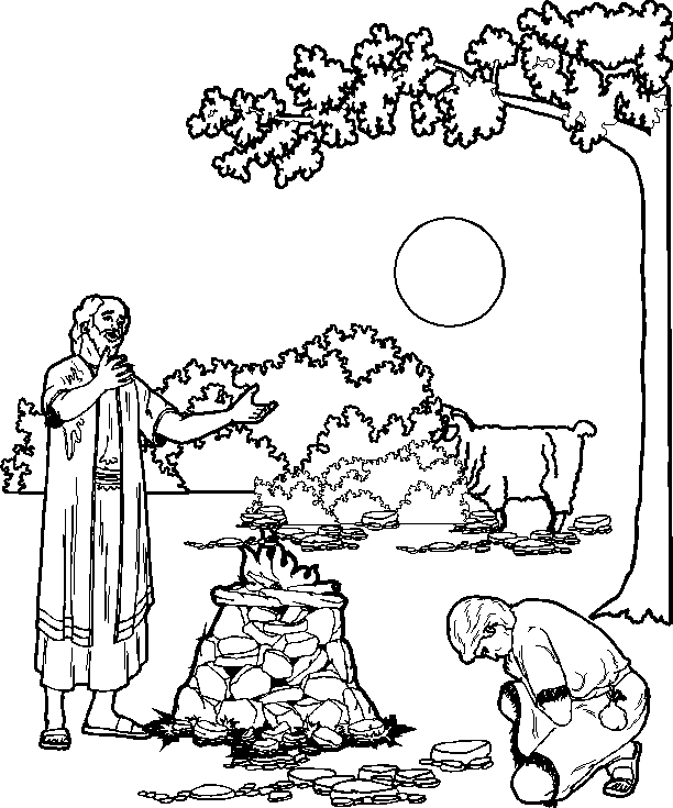 Free Coloring Pages Etyho Bible Story Abraham Coloring Pages For Drawing