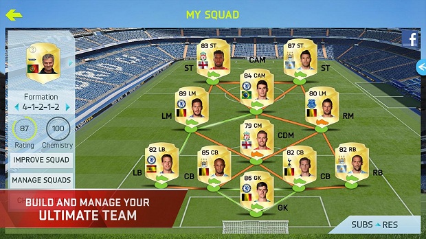 FIFA 15 Soccer Ultimate Team Apk