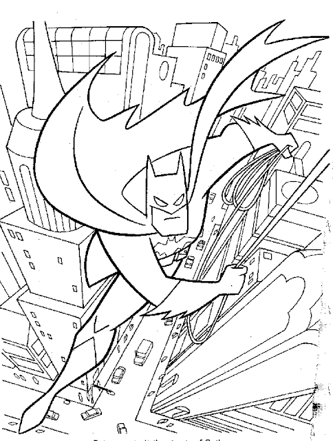 Download Coloring Pages: Batman Free Downloadable Coloring Pages