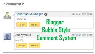bubble style