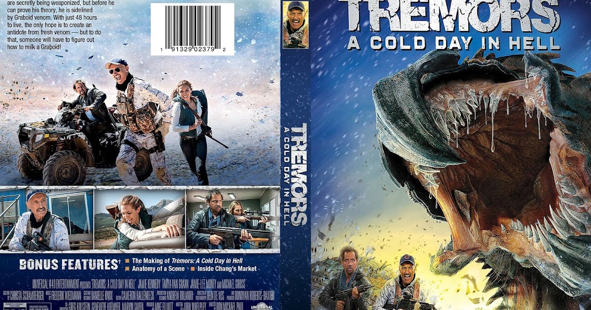 Tremors: A Cold Day in Hell DVD Cover - Cover Addict - DVD 
