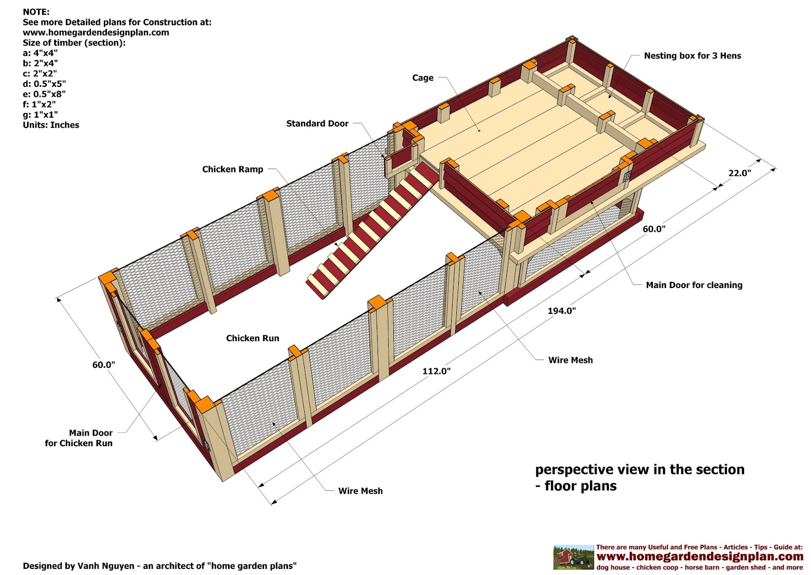 M102 - Chicken Coop Plans Construction - Chicken Coop Design - How To 