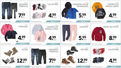 Lidl ropa niños noviembre 2016