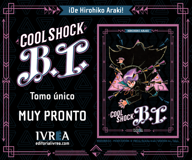 Ivrea publicará Cool Shock B.T. de Hirohiko Araki.