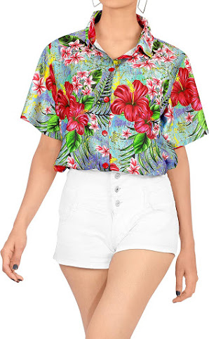 Women's Hawaiian Summer Shirts