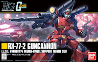 Carátula de la caja del RX-77-2 Guncannon (Revive Ver.)