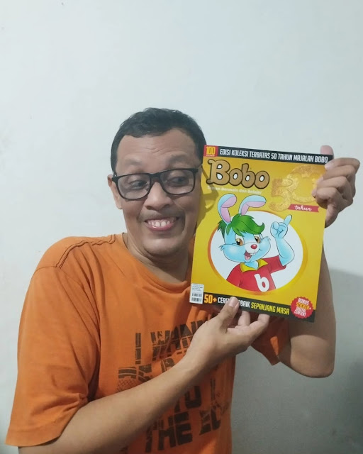 berfoto bersama majalah bobo 50 tahun