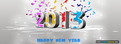 2013 Happy New Year Facebook Timeline Cover