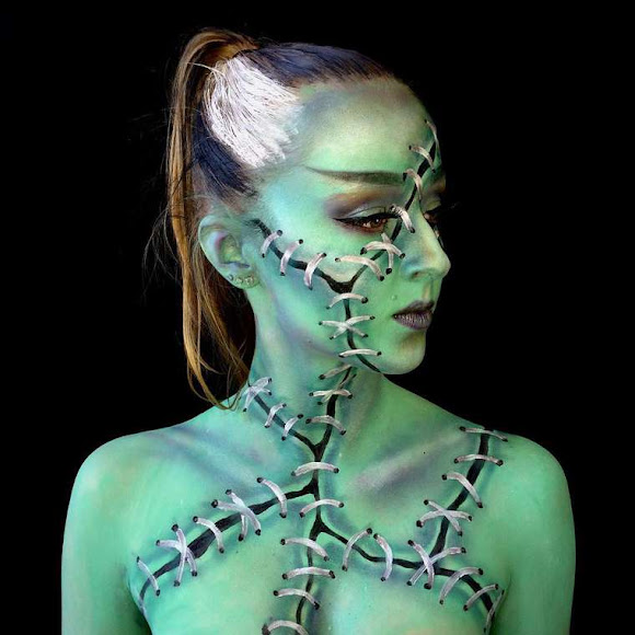 Artista de 16 anos cria trabalhos incríveis de Body Painting