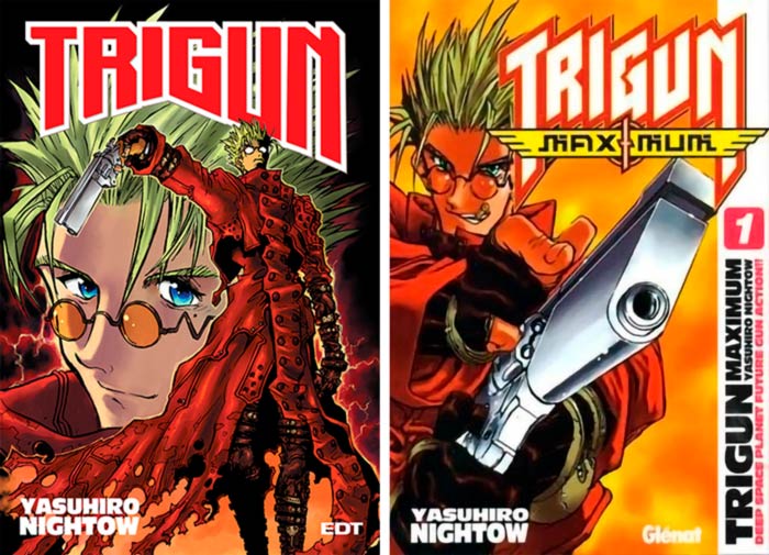 Trigun y Trigun Maximum manga - Yasuhiro Nightow - Glénat/EDT