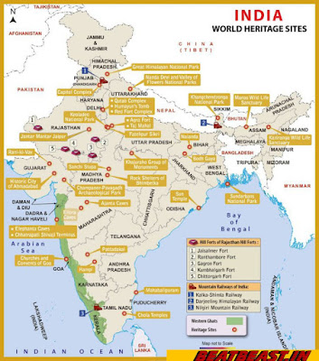 भारत देश का नक्शा