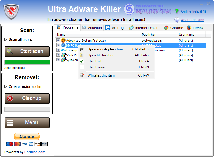 Ultra Adware Killer