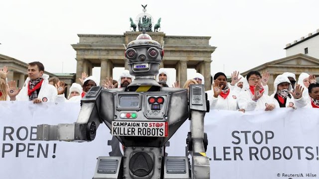विश्व में छिड़ी नई बहस-" युद्ध में ज़िंदगी और मौत का अधिकार रोबोट को देना उचित है"..?
