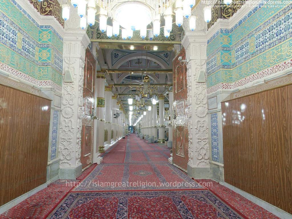 Masjid Nabawi Inside Outside Wallpapers Kumpulan Gambar