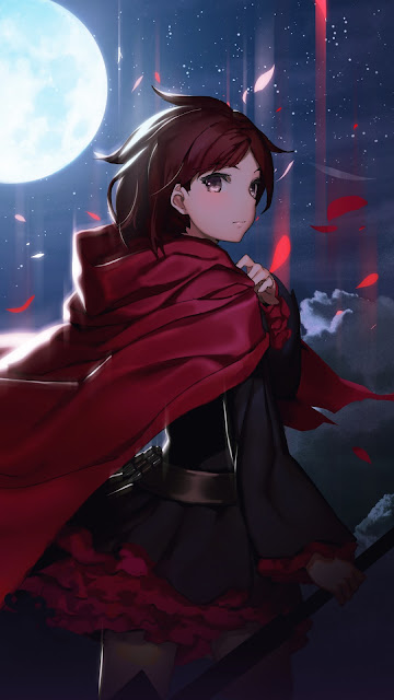 Anime, Ruby Rose, Rwby, Artwork