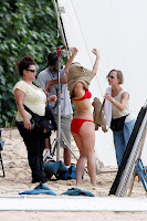 Katharine McPhee Sexy Red Bikini Pictures