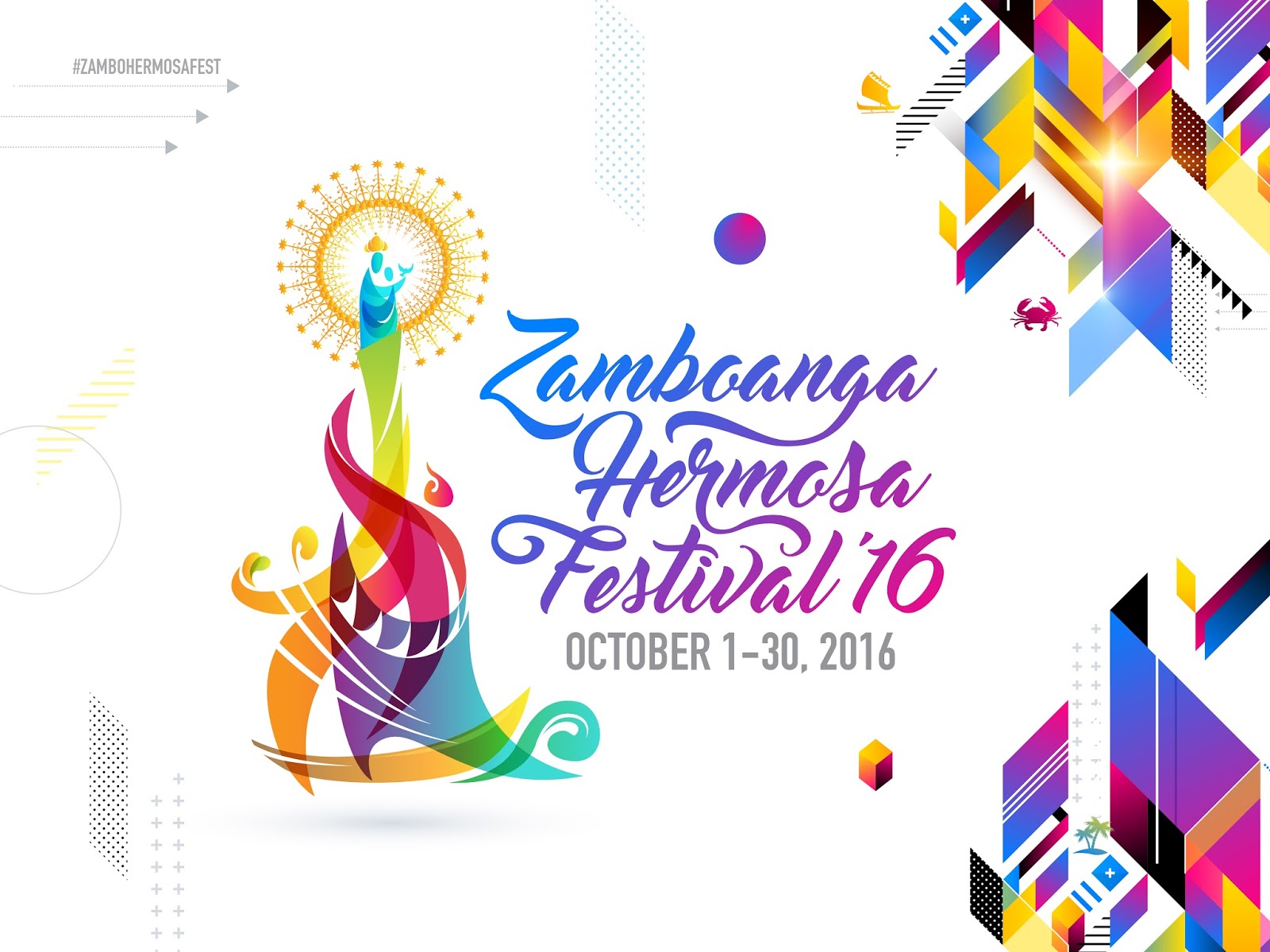 Zamboanga Hermosa Festival Logo - csz97 Blog Folio