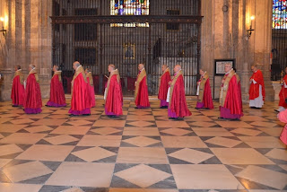 Procesión Claustral, espada de San Fernando