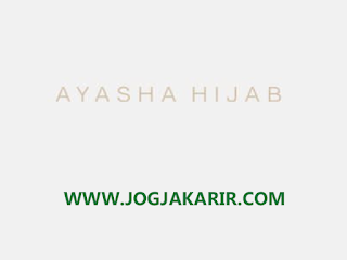 Lowongan Kerja Admin Marketplace di Ayasha Hijab Jogja