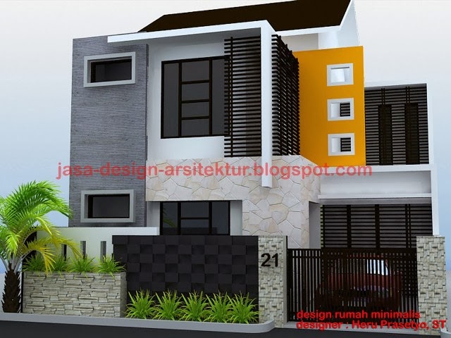 Gambar Rumah Minimalis Bagian Depan