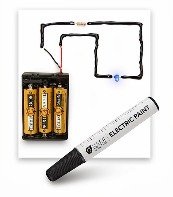 Electric Paint Pen with Conductive Ink