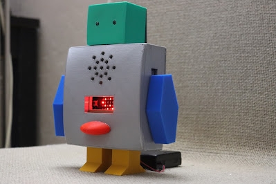 Microbit talking robot