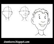 How to draw a cartoon head 3. Step by step drawing tips