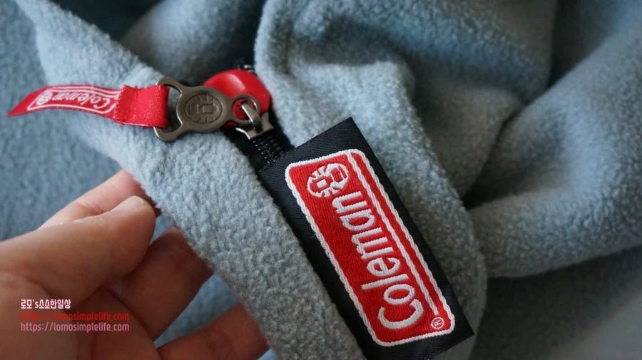 콜맨 침낭 50F 플리스 그레이, Coleman Sleeping Bag STRAT 50F Fleece, 캠핑용품, 난방비 절약용품, camping item, camping sleeping bag, winter item, 겨울용품